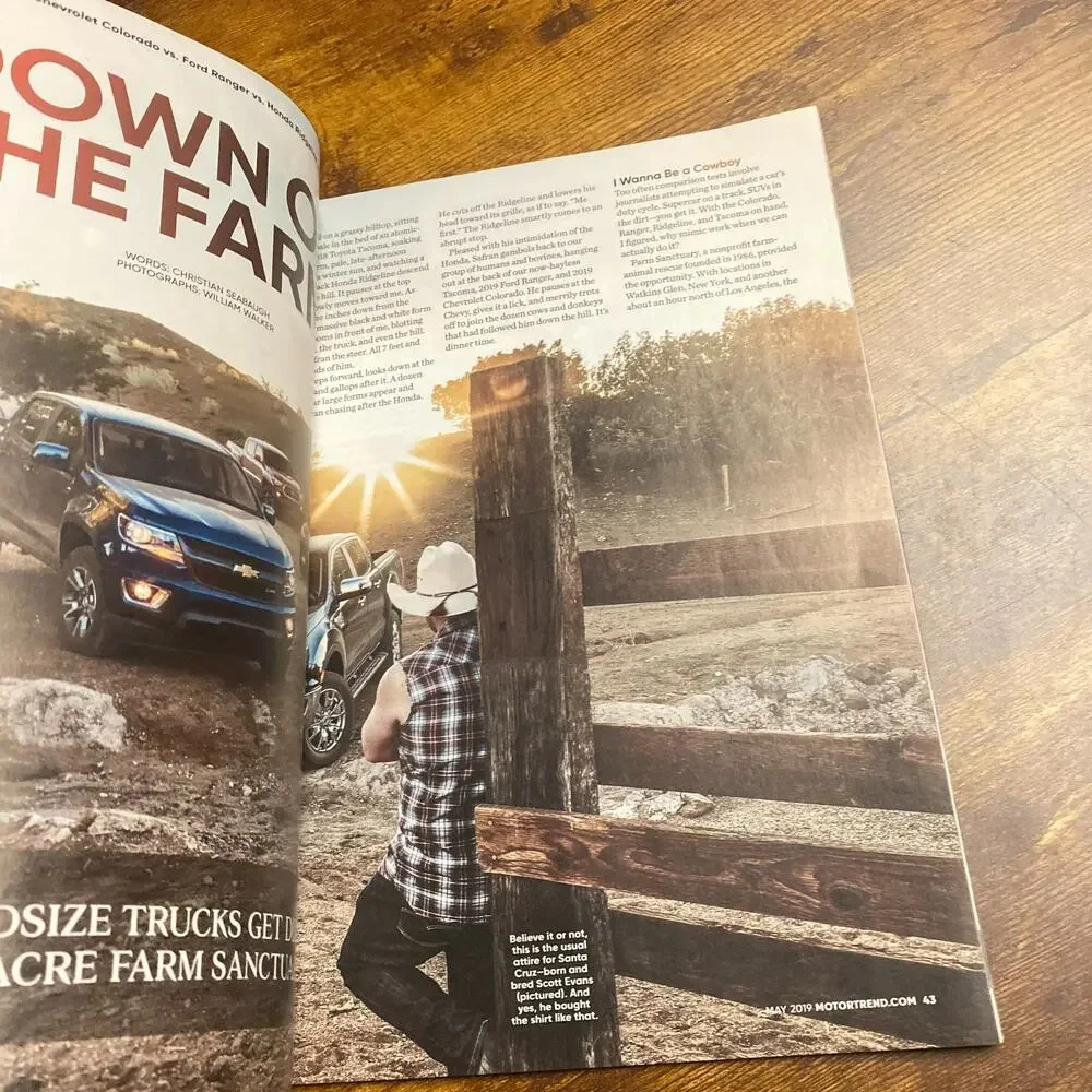 MOTOR TREND MAGAZINE-------MAY 2019